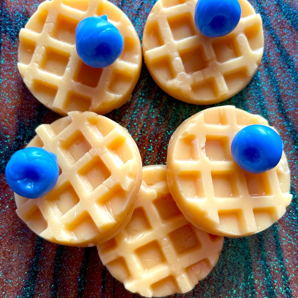 Blueberry waffle wax melts
